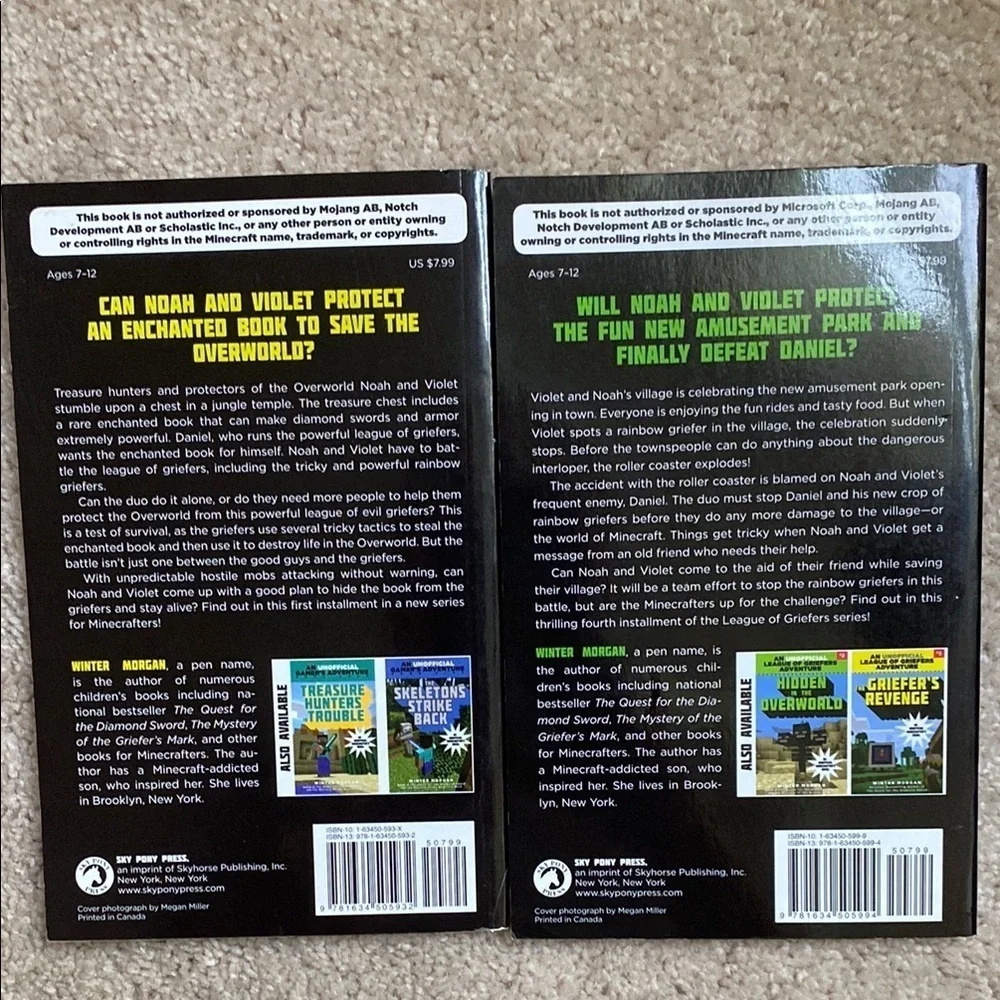 Minecraft Adventure Book Bundle - Picture 4 of 9